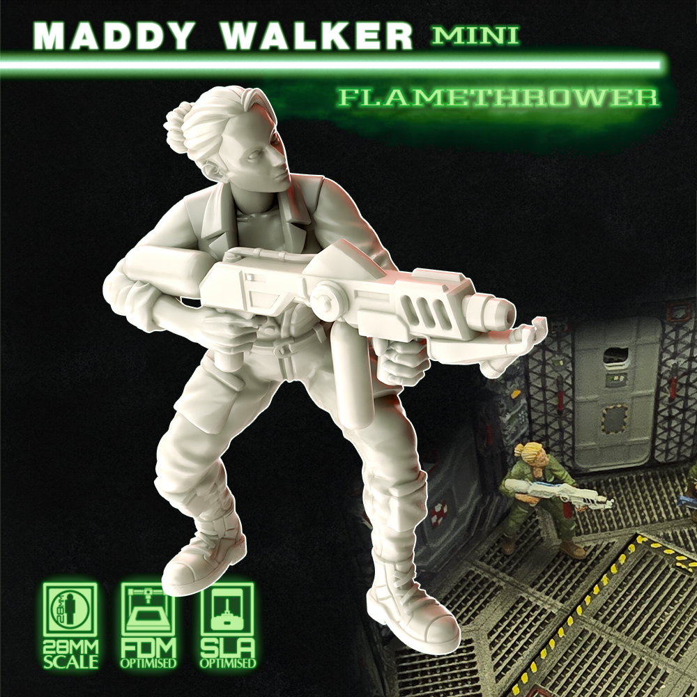 Maddy Walker - Flamethrower